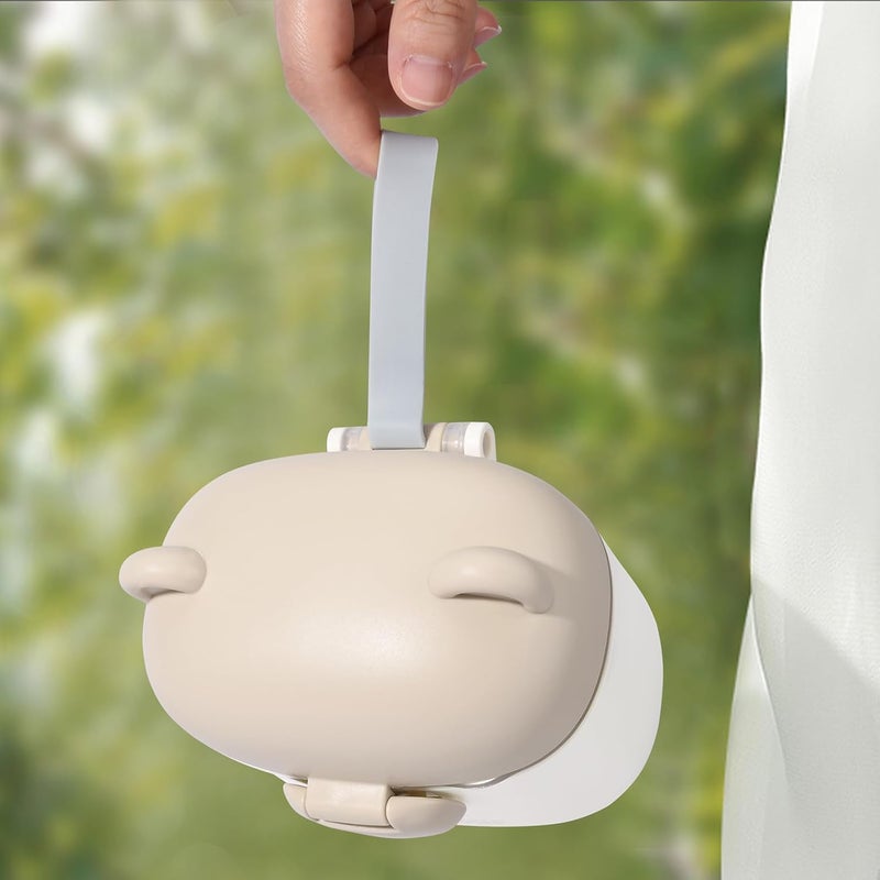 Bebamour Baby Formula Dispenser On The Go, Formula Container to Go, Formula Holder for Travel, Candy Fruit Snack Storage Container with Scoop and Leveller (Coffee) - Image 4